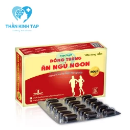 Viên uống Ngủ ngon Đông Trùng - Bổ sung dưỡng chất và vitamin